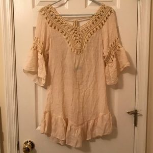 Boho Coverup/Top - S
